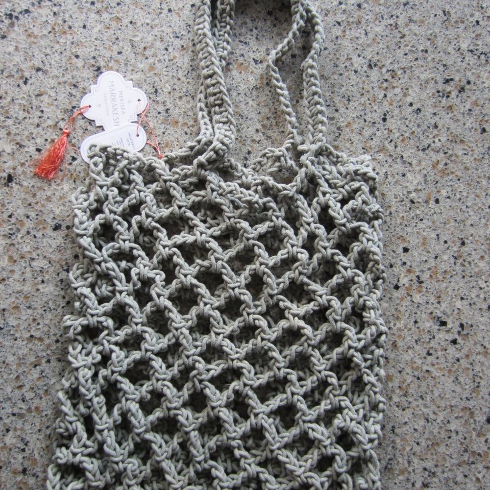 Mer-Sea Monterey Net Tote - NWT - Olive